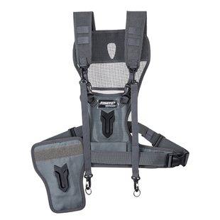 FOMITO 单反微单相机双机肩带 户外摄影背带马甲减压腰带外挂镜头