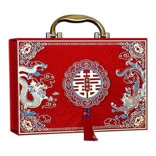 彩礼钱盒子订婚三金礼金盒聘金礼金箱10万接亲提亲结婚用品大全