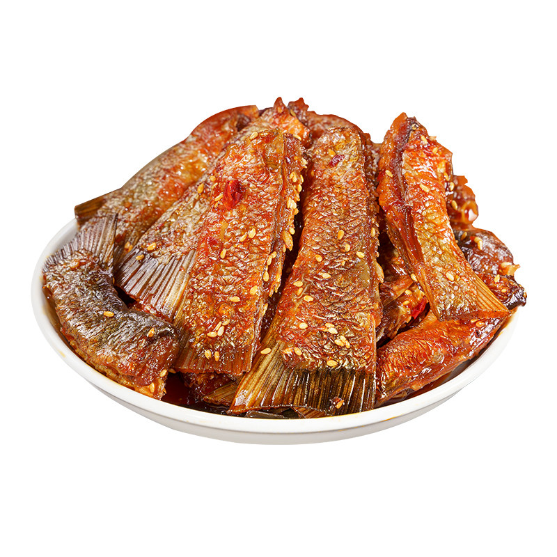 香辣鱼尾麻辣爆辣变态辣湖南特产即食鱼零食
