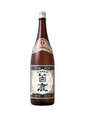 黑松白鹿上选本酿造清酒1.8L日本兵库清酒招牌1.8升2023年日期