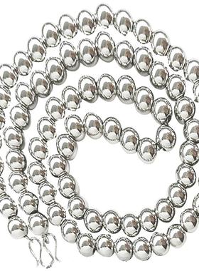 圣骑士钛钢圆珠男项链抛光不变色