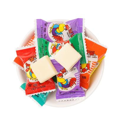 wowo大公鸡喔喔佳佳奶糖婚喜糖糖果网红爆款童年休闲零食散装批发