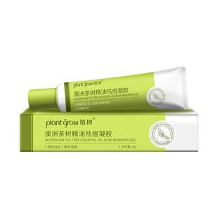 植树澳洲茶树祛痘凝胶净透淡化痘印痘坑闭口粉刺控油抗痘祛痘膏