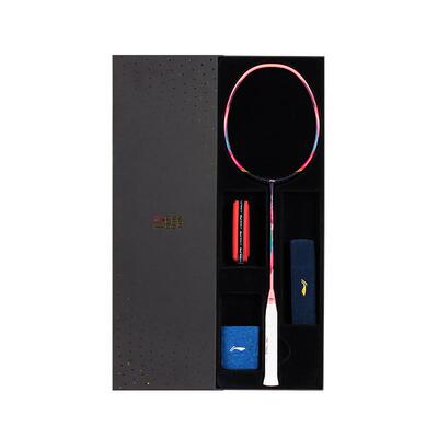 李宁超轻全碳素羽毛球拍HC1000