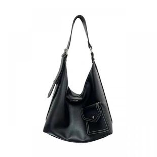 Cultivator原创简约百搭大容量通勤休闲黑色单肩斜挎挎包托特包新