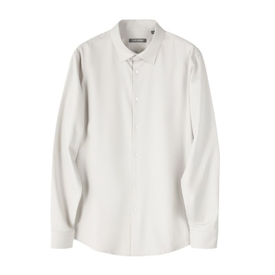 JSSDHOMME桑蚕丝休闲长袖衬衫