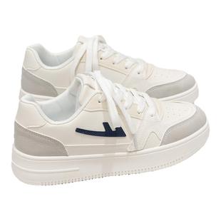 回力板鞋女2025春秋新款厚底学生百搭chic港风小白鞋女百搭休闲鞋