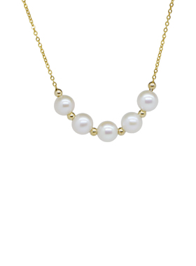 冷淡风淡水珍珠项链锁骨链小众