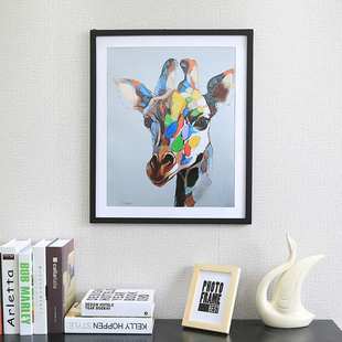 实木相框挂墙16寸条寸24边20海报画框装 裱创意框架广告框A4相框