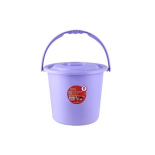 洗车小水桶家用带盖储存学生值日清洁手提桶儿童挖沙桶浇花钓鱼桶