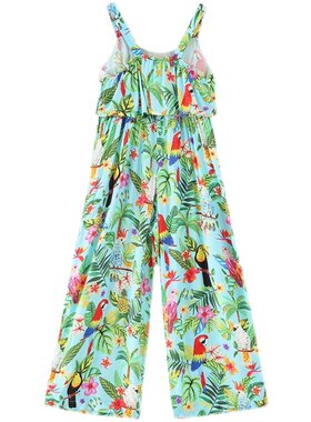 沙滩100棉夏季人棉连体衣