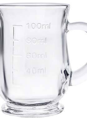 玻璃分酒器家用100毫升饭店酒杯