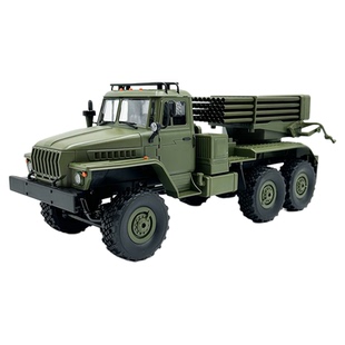 顽皮龙B36-2仿真火箭炮BM-21六驱大军卡rc遥控攀爬越野汽车男孩