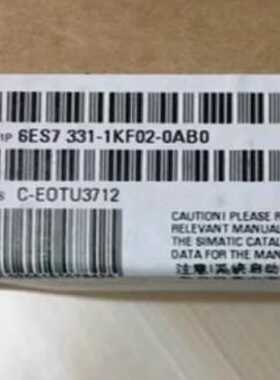 议价西门子6ES73311KF020AB0S7300模拟输入SM 331 6ES7331-1KF02-