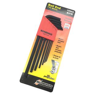 美国进口BONDHUS波顿套装球头内六角扳手10946 10992 10999包邮