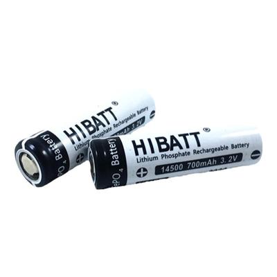 14500磷酸铁锂电池3.2V5号充电锂电池AA相机智能门锁电池替换1.5V