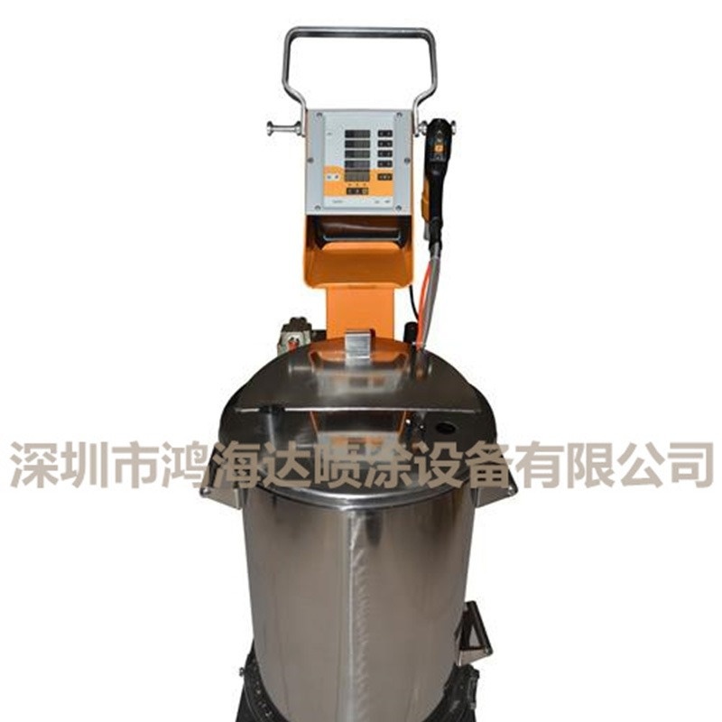 金马静电喷粉机静电喷塑机粉末静电喷枪喷涂机阴角位凹槽喷涂厂家