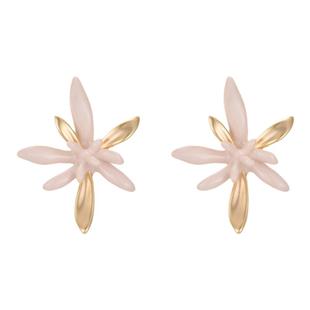 Fellala/翡拉拉「灵兰」系列原创设计感耳钉时尚经典耳饰