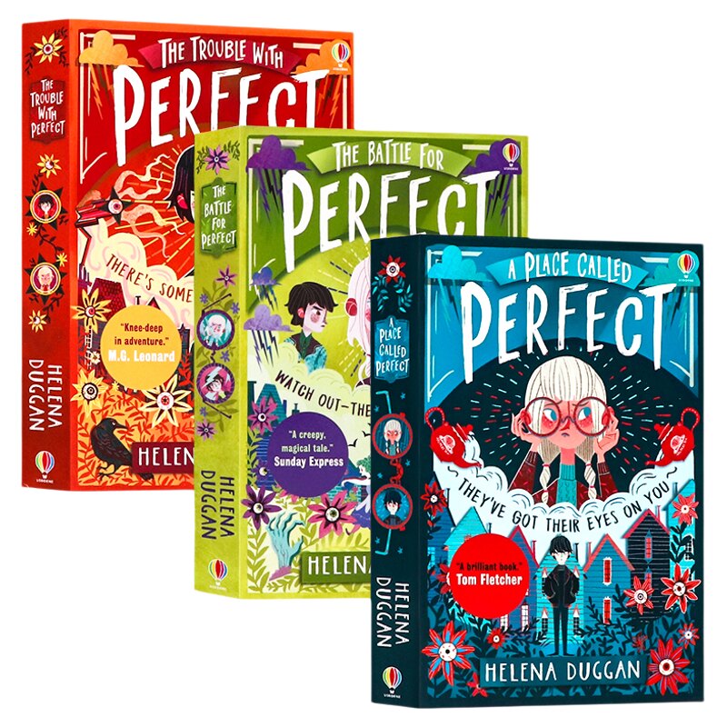 Usborne出品 奇幻魔法冒险2册 英文原版 A Place Called Perfect 儿童章节桥梁小说 培养同理心与包容力 教会孩子接纳不完美 平装