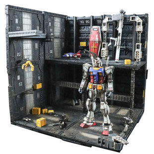 PG/MG/RG高达模型通用格纳库整备架机仓机巢展示场景专用 代工