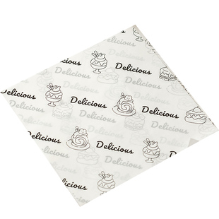 蛋糕垫纸防油纸隔油硅油纸汉堡纸15/18cm面包纸烘焙托盘食品油纸