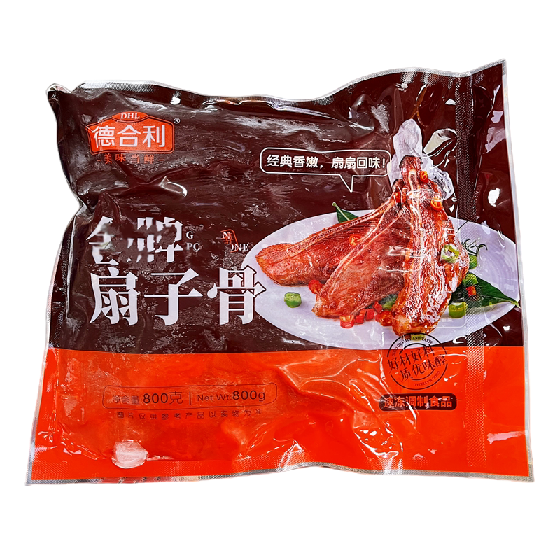德合利扇子骨10包腌制猪扇骨