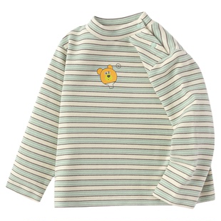 巴拉巴拉童装儿童长袖t恤男童女童2025新款秋冬装婴儿宝宝打底衫