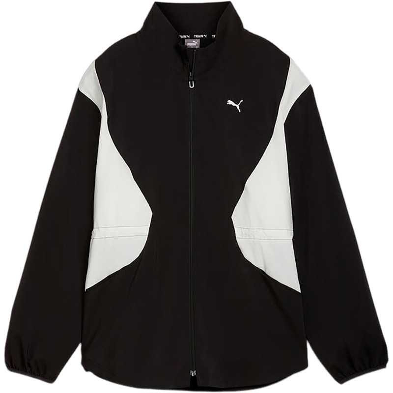Puma/彪马正品时尚新款女士立领工装梭织宽松运动休闲夹克外套
