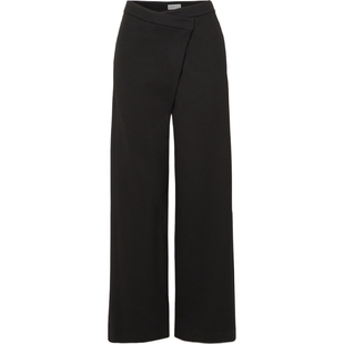 【38开门红】Rosetta Getty 女围裹效果平纹布阔腿裤休闲裤