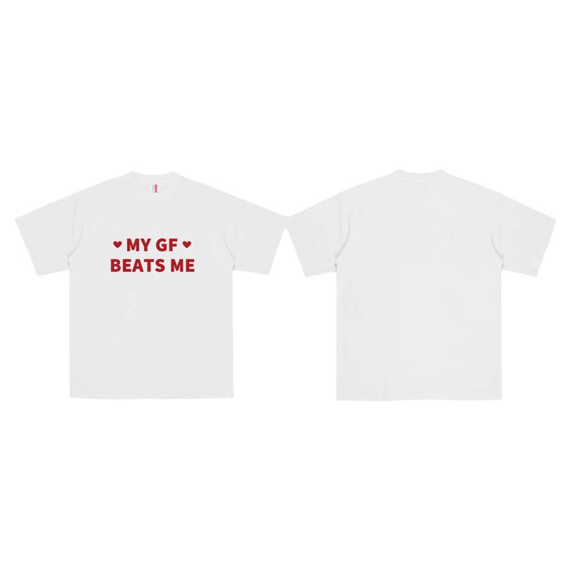 MYGFBEATSME纯棉情侣T恤