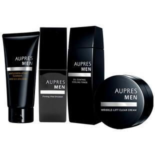 【下拉享优惠】欧珀莱俊士紧致控油洁水乳霜套装补水保湿滋润