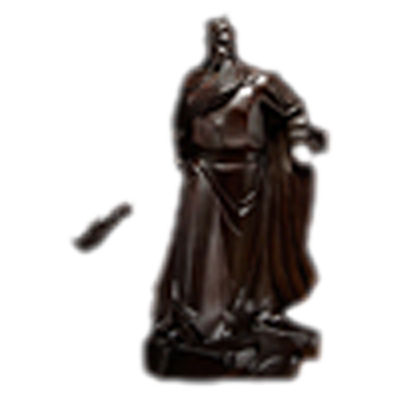 黑檀客厅关公财神爷实木祝福雕刻