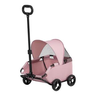 宠物车狗狗猫咪外出露营车中小型犬手推车遛狗车手拉车轻便可折叠