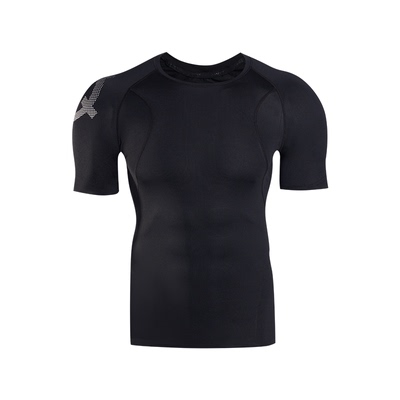 准者运动紧身衣新款速干跑步训练压缩高弹透气打底健身短袖上衣