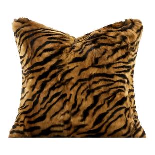 柏洛斯Handsome『虎寅』新中式高端老虎纹沙发抱枕大靠垫高级感