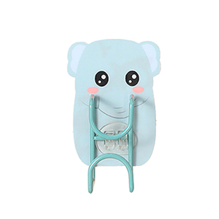 家用多功能免打孔脸盆挂钩 厨房浴室卡通款不锈钢壁挂盆挂盆神器