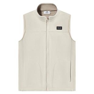 伯希和抓绒衣女秋冬双面摇粒绒马甲男保暖背心外套冲锋衣内胆