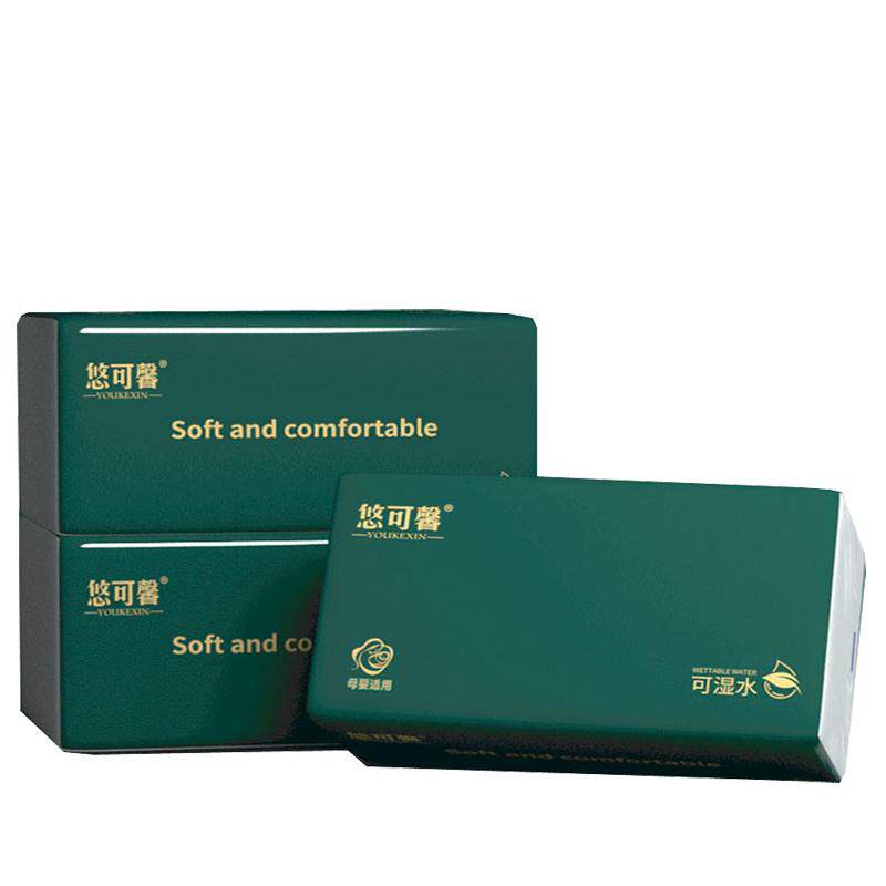 悠可馨80205印花实惠纸抽整箱