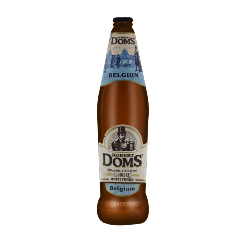 多玛斯小麦白啤酒乌克兰进口啤酒500ml多姆斯DOMS精酿啤酒新日期