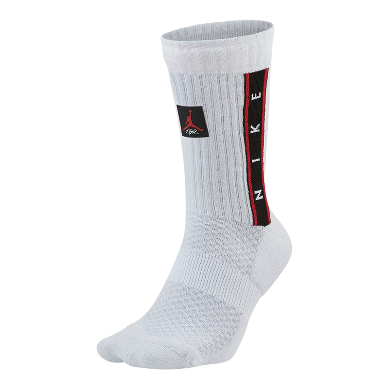 Nike/耐克正品春季新款运动袜AJ白色篮球袜高帮袜子 CU7905