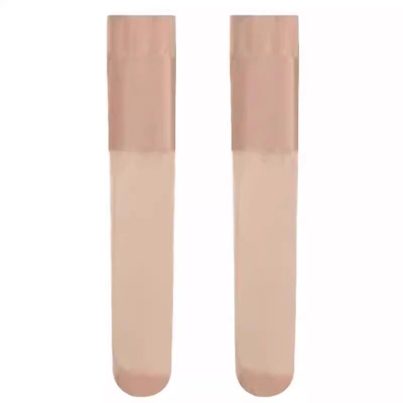 空调过膝护膝袜女春夏季长筒丝袜薄款高筒袜套美肤小腿袜防勾丝