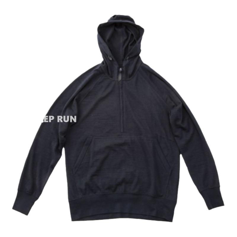 SHEEP RUN大牧场 美利奴羊毛男女同款运动休闲套头帽衫吸湿速干