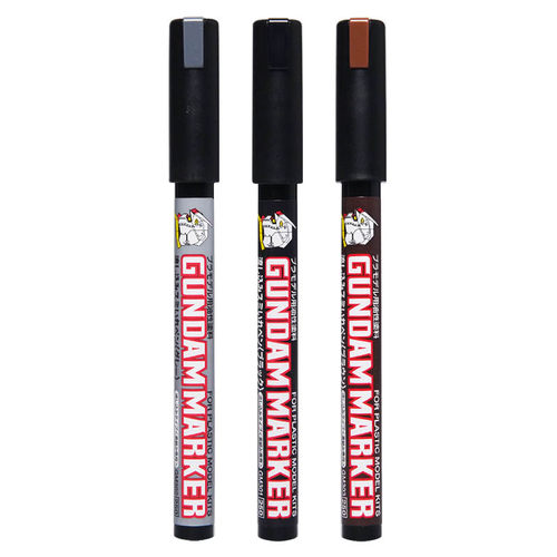 郡士 GM3高达渗线马克笔丨油性丨模型笔涂上色