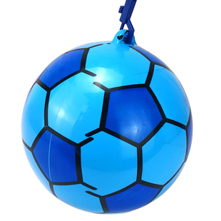 儿童链子足球西瓜卡通球充气玩具篮球拍拍弹力皮球六一儿童节礼物