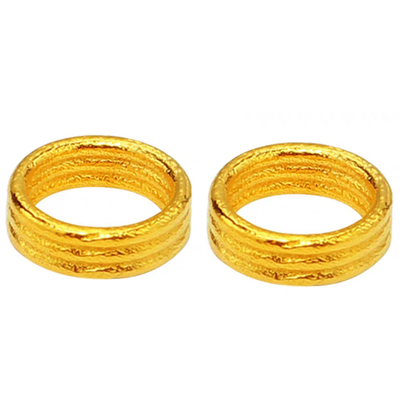 手工手链配件多圈绕线圆圈女隔片