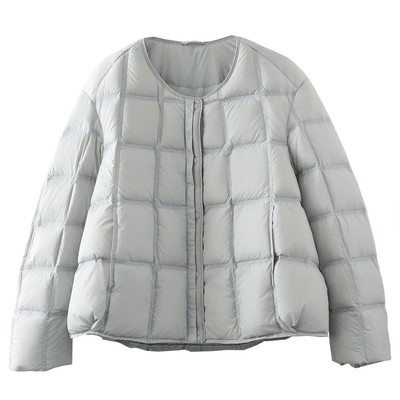 90白鸭绒羽绒服面包服保暖外套女