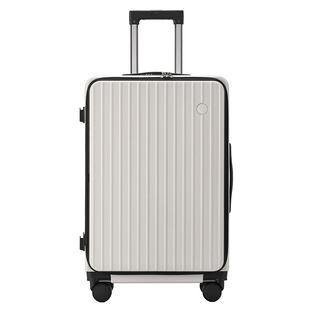 2026新款19分侧开盖行李箱拉杆箱拉链20寸24旅行箱登机箱皮箱女男