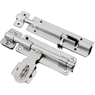 不锈钢插销门栓防盗门木门窗明装插销锁 卫生间插销门扣门锁扣