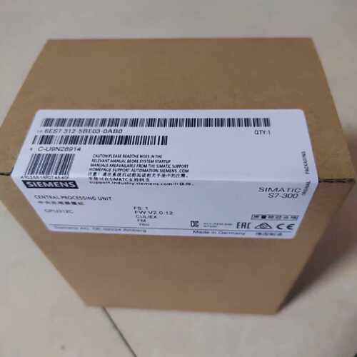 售前询价6ES7312-5BE03-0AB0 CPU312C S7-300 工控中央处理模块议
