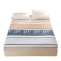 罗兰家纺全棉防滑床垫软垫单双人家用加厚1.5m榻榻米保护垫床褥子